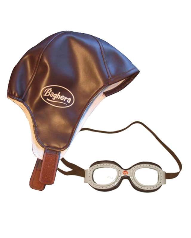 Racing Set w/ Aviator Goggles & Helmet